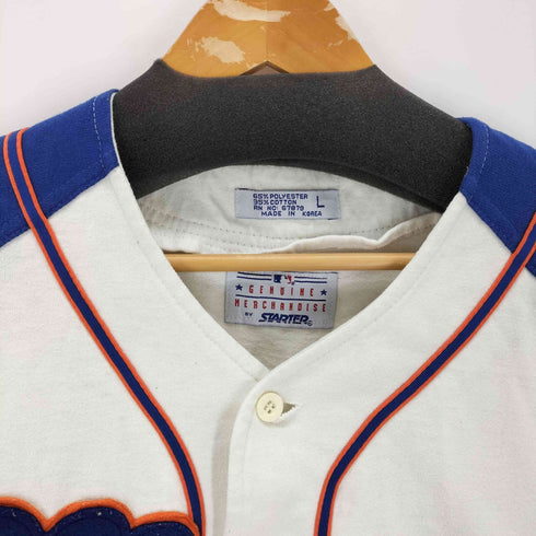 スターター STARTER 90S 韓国製 ラグランベースボールシャツ メンズ import:L